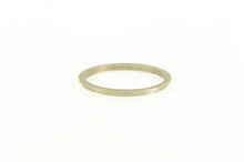 Load image into Gallery viewer, 14K Grooved Stackable Band Vintage NOS 1950&#39;s Ring White Gold