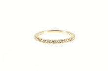 Load image into Gallery viewer, 14K 0.37 Ctw Diamond Stackable Wedding Band Ring Rose Gold