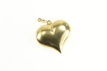 Load image into Gallery viewer, 14K Classic Puffy Heart Love Symbol Valentine Charm/Pendant Yellow Gold