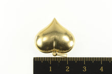 Load image into Gallery viewer, 14K Classic Puffy Heart Love Symbol Valentine Charm/Pendant Yellow Gold