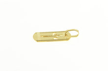 Load image into Gallery viewer, 14K Cross Christian Faith Crucifix Dog Tag Charm/Pendant Yellow Gold