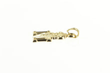 Load image into Gallery viewer, 10K Marshall University Thundering Herd Bison Charm/Pendant Yellow Gold