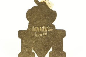10K Marshall University Thundering Herd Bison Charm/Pendant Yellow Gold