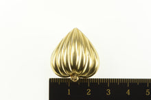 Load image into Gallery viewer, 14K Scalloped Puffy Heart Love Symbol Pendant Yellow Gold