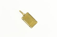 Load image into Gallery viewer, 14K Italian 1g One Gram Gold Bar Mini Ingot Charm/Pendant Yellow Gold