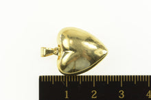 Load image into Gallery viewer, 14K Heart Love Symbol Puffy Rounded Romantic Pendant Yellow Gold
