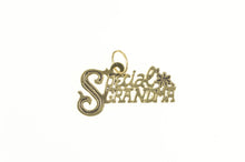 Load image into Gallery viewer, 14K Special Grandma Mother&#39;s Day Grammy Charm/Pendant Yellow Gold