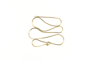 14K 1.3mm Serpentine Chain Flat Wavy Link Necklace 17.25" Yellow Gold