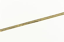 Load image into Gallery viewer, 14K 0.9mm Square Retro Box Simple Chain Necklace 20.5&quot; Yellow Gold