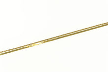 Load image into Gallery viewer, 14K 0.6mm Square Chain Retro Classic Box Link Necklace 21.5&quot; Yellow Gold