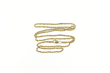 Load image into Gallery viewer, 14K 1.5mm Rope Chain Simple Classic Twist Link Necklace 18.25&quot; Yellow Gold