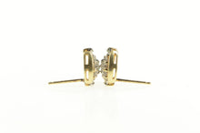Load image into Gallery viewer, 10K Marquise Diamond Cluster Classic Stud Earrings Yellow Gold