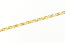 Load image into Gallery viewer, 10K 1.1mm Curb Link Classic Plain Chain Necklace 18.5&quot; Yellow Gold