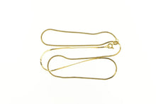 Load image into Gallery viewer, 14K 1.3mm Serpentine Flat Wavy Link Chain Necklace 17.5&quot; Yellow Gold