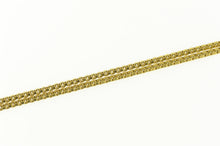 Load image into Gallery viewer, 14K 1.2mm Square Link Classic Box Chain Necklace 17.75&quot; Yellow Gold