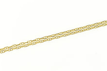 Load image into Gallery viewer, 14K 1.1mm Classic Simple Anchor Link Fancy Chain Necklace 24&quot; Yellow Gold