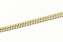 Load image into Gallery viewer, 14K 1.8mm Curb Link Classic Fancy Chain Necklace 18&quot; Yellow Gold