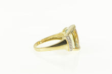 Load image into Gallery viewer, 10K Brazil Mix Rainbow Faceted Diamond Graduated Ring Yellow Gold
