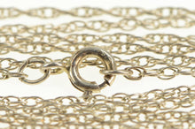 Load image into Gallery viewer, Sterling Silver 1.5mm Rope Woven Twist Link Classic Chain Necklace 22.25&quot;