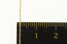 Load image into Gallery viewer, 10K 0.7mm Rolling Cable Link Twist Spiral Chain Necklace 18&quot; Yellow Gold