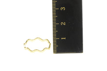 Load image into Gallery viewer, 14K 3.0mm Wavy Curvy Zig Zag Stackable Band Ring Yellow Gold