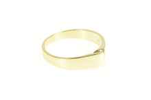Load image into Gallery viewer, 14K Squared Diamond Asymmetrical Wedding Ring Yellow Gold