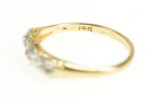 Load image into Gallery viewer, 14K Retro 1940&#39;s Simple Two Tone Wedding Band Ring Yellow Gold