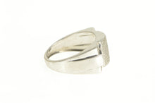 Load image into Gallery viewer, Sterling Silver 0.78 Ctw Pave Diamond Encrusted Geometric Ring