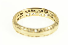 Load image into Gallery viewer, 14K Victorian Ornate Geometric Wedding Band Ring Yellow Gold