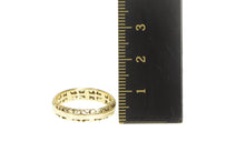 Load image into Gallery viewer, 14K Victorian Ornate Geometric Wedding Band Ring Yellow Gold