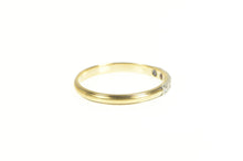 Load image into Gallery viewer, 14K Classic Diamond 1940&#39;s Wedding Band Ring Yellow Gold