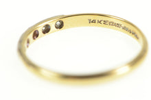 Load image into Gallery viewer, 14K Classic Diamond 1940&#39;s Wedding Band Ring Yellow Gold