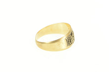 Load image into Gallery viewer, 14K 1890&#39;s Victorian Ornate DOL Monogram Ring Yellow Gold