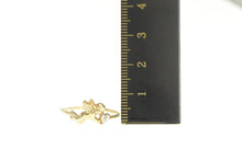 Load image into Gallery viewer, 10K Cupid Diamond Inset Valentine Love Promise Ring Yellow Gold