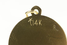 Load image into Gallery viewer, 14K Keep In Touch 1960&#39;s Telephone Forget Me Not Charm/Pendant Yellow Gold