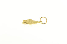 Load image into Gallery viewer, 14K Diamond Cut Piano Musical Instrument Charm/Pendant Yellow Gold