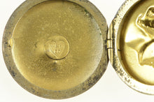 Load image into Gallery viewer, 14K Victorian Lady Ornate High Relief Medallion Charm/Pendant Yellow Gold