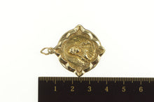 Load image into Gallery viewer, 14K Ornate Victorian Mother Mary Jesus Christian Pendant Yellow Gold
