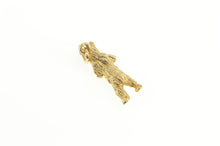 Load image into Gallery viewer, 14K 3D Grizzly Bear Smokey Mountain Animal Charm/Pendant Yellow Gold