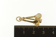 Load image into Gallery viewer, 14K Kitchen Utensil Spatula Whisk Spoon Charm/Pendant Yellow Gold