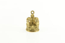 Load image into Gallery viewer, 9K 3D Ornate Crown Jewels Tiara Royalty Queen Charm/Pendant Yellow Gold