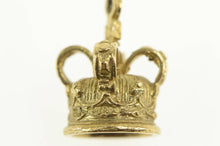 Load image into Gallery viewer, 9K 3D Ornate Crown Jewels Tiara Royalty Queen Charm/Pendant Yellow Gold