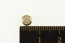 Load image into Gallery viewer, 14K 0.25 Ct Diamond Solitaire Round Simple Pendant Yellow Gold