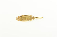 Load image into Gallery viewer, 14K Ornate Virgin Mother Mary Christian Charm/Pendant Yellow Gold
