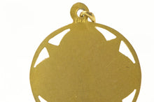 Load image into Gallery viewer, 14K Ornate Virgin Mother Mary Christian Charm/Pendant Yellow Gold