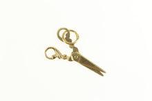 Load image into Gallery viewer, 14K 3D Articulated Scissors Arts &amp; Crafts School Charm/Pendant Yellow Gold