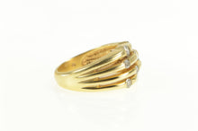 Load image into Gallery viewer, 14K 0.68 Ctw Diamond Tiered Layered Statement Ring Yellow Gold