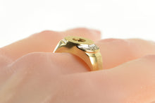 Load image into Gallery viewer, 14K 0.40 Ctw 1960&#39;s Diamond Hexagone Statement Ring Yellow Gold