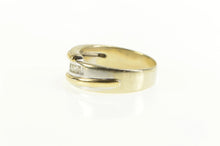 Load image into Gallery viewer, 14K 0.32 Ctw Diamond Two Tone Wedding Band Ring Yellow Gold