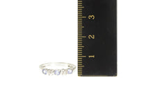 Load image into Gallery viewer, 14K Tanzanite Diamond Accent Classic Wedding Band Ring White Gold